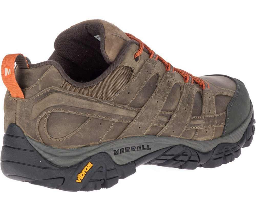 Buty Trekkingowe Merrell Męskie Brązowe - Moab 2 Prime Wide Width - 943781-MER